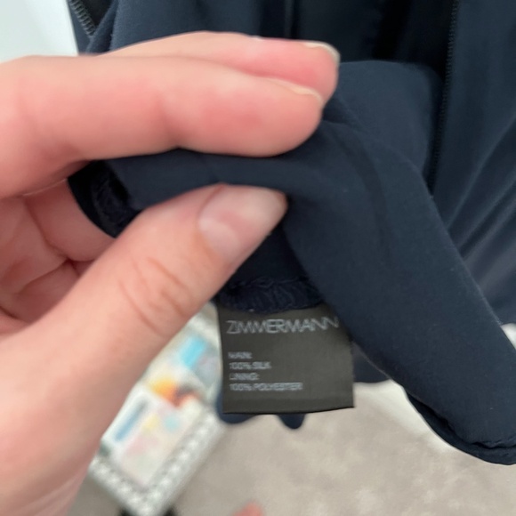 Zimmerman Silk Plunge Romper/playsuit - Picture 5 of 6